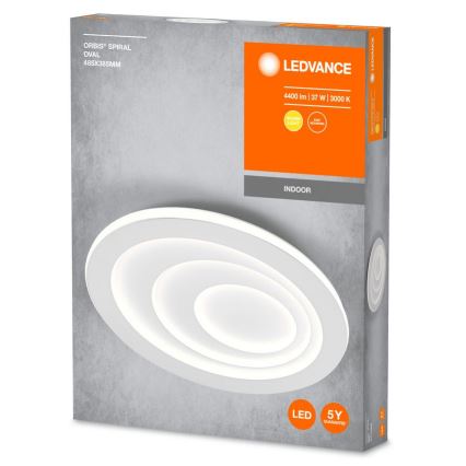 Ledvance - Plafón LED ORBIS SPIRAL LED/37W/230V