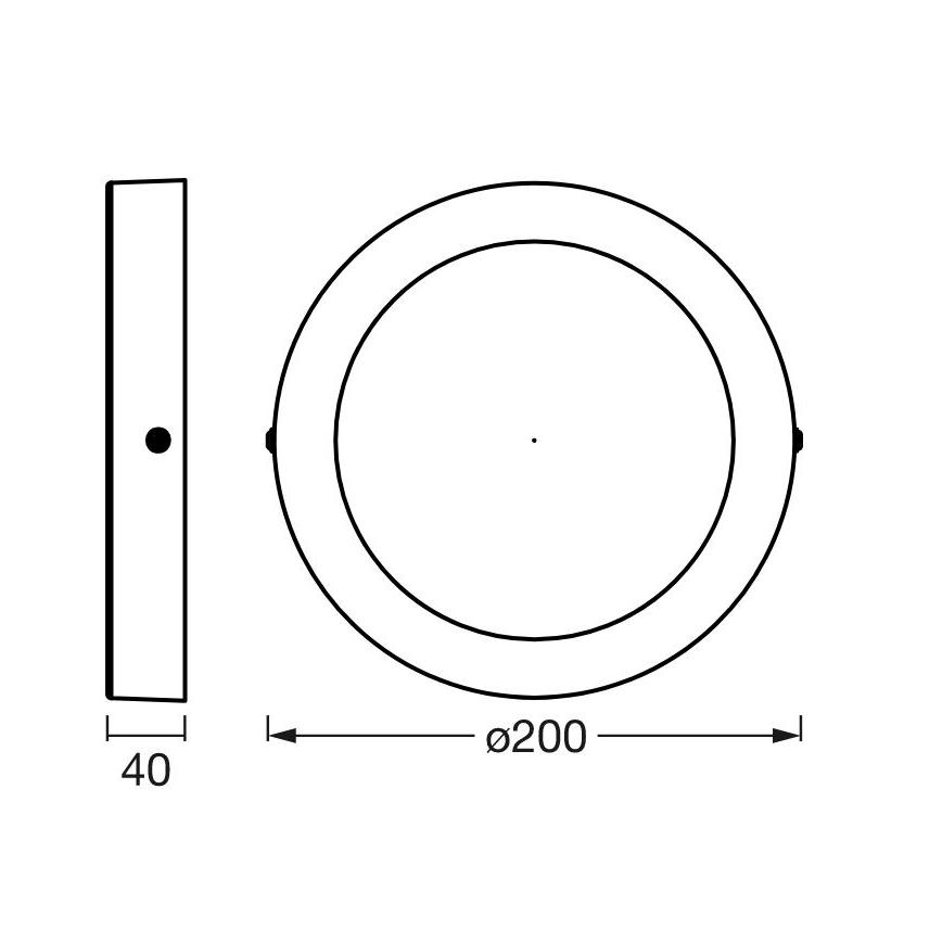 Ledvance - Plafón LED regulable SMART+ ORBIS LED/12W/230V 3000-6500K Wi-Fi