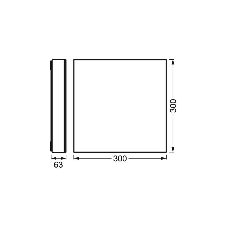 Ledvance - Plafón LED regulable SMART+ FRAMELESS LED/21W/230V 3000-6500K Wi-Fi