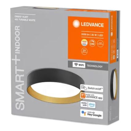 Ledvance - Plafón LED regulable SMART+ KURT LED/30W/230V 2700-6500K Wi-Fi