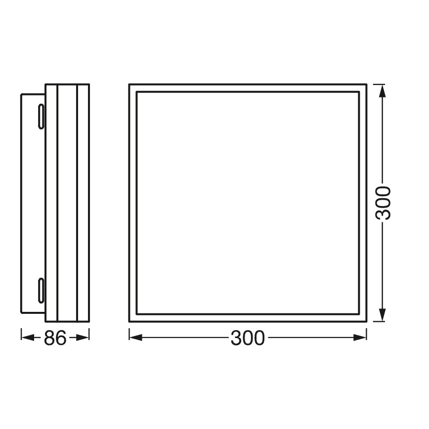 Ledvance - Plafón LED regulable SMART+ MAGNET LED/26W/230V 3000-6500K Wi-Fi