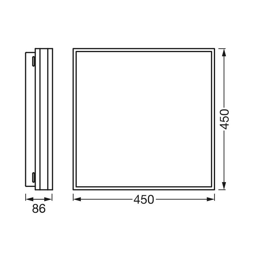Ledvance - Plafón LED regulable SMART+ MAGNET LED/42W/230V 3000-6500K Wi-Fi