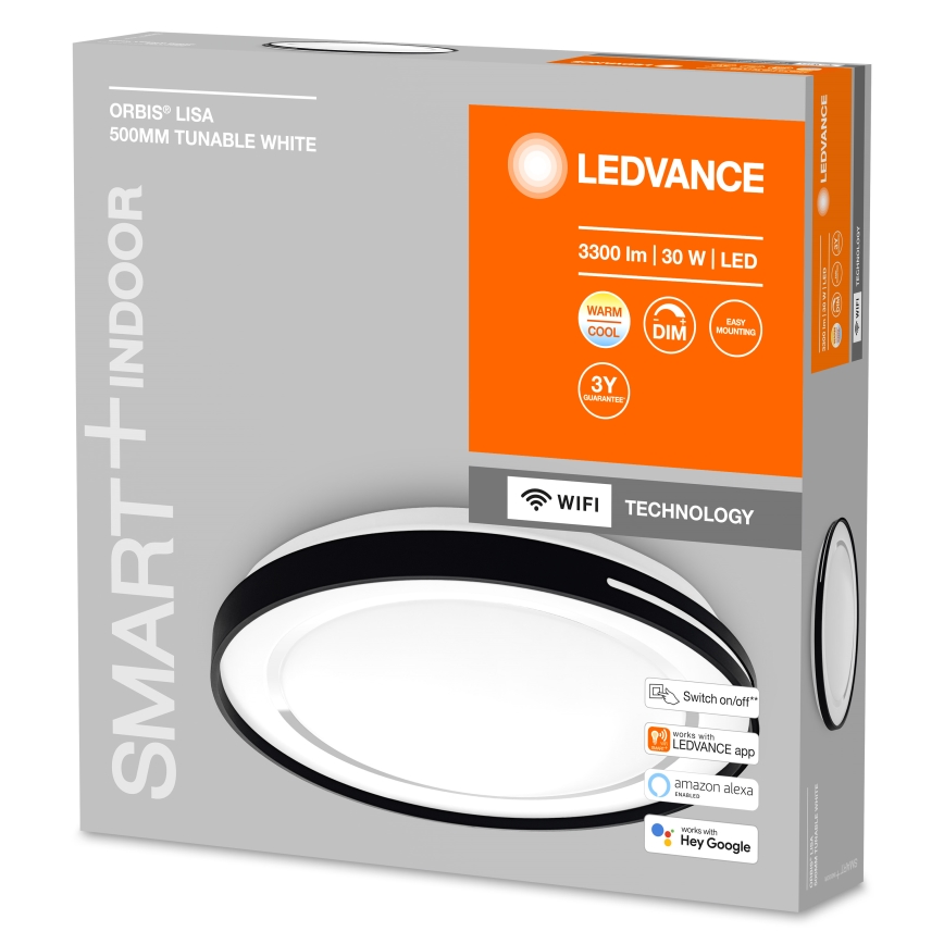 Ledvance - Plafón LED regulable SMART+ ORBIS LED/30W/230V 3000-6500K Wi-Fi