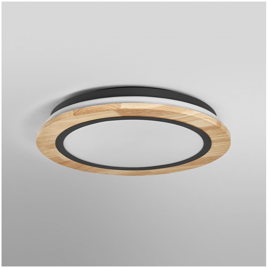 Ledvance - Plafón LED regulable SMART+ ORBIS WOOD LED/24W/230V 2700-6500K roble Wi-Fi