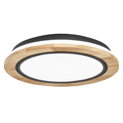 Ledvance - Plafón LED regulable SMART+ ORBIS WOOD LED/24W/230V 2700-6500K roble Wi-Fi