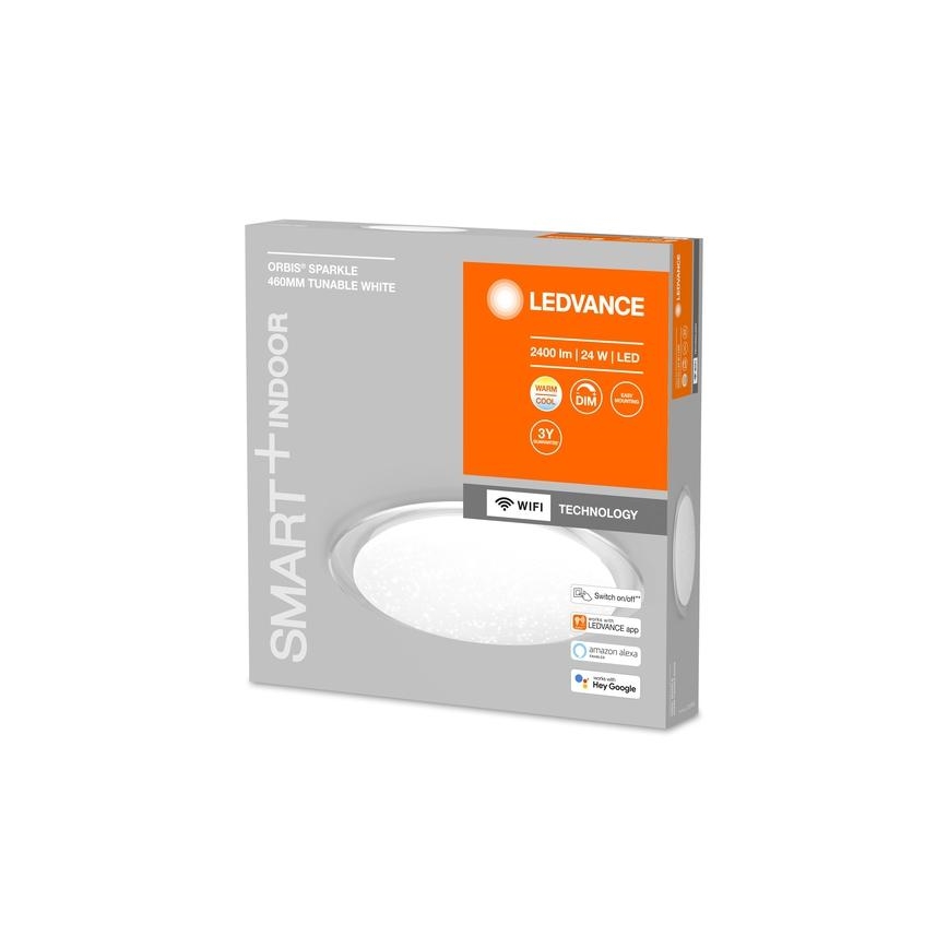 Ledvance - Plafón LED regulable SMART+ SPARKLE LED/24W/230V 3000-6500K Wi-Fi