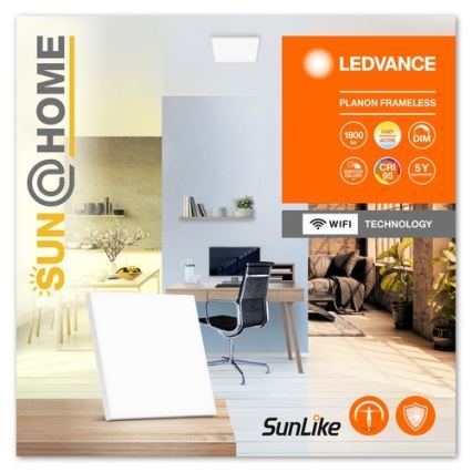 Ledvance - Plafón LED regulable SUN@HOME LED/20W/230V 2200-5000K CRI 95 Wi-Fi