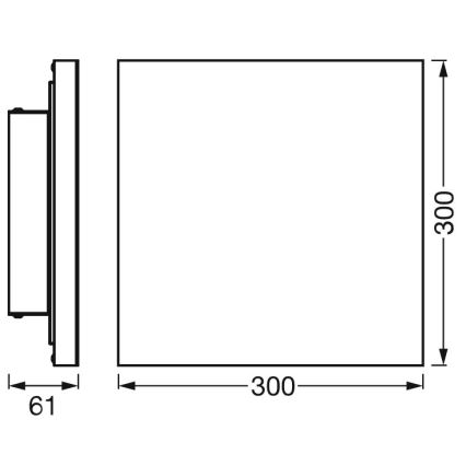 Ledvance - Plafón LED regulable SUN@HOME LED/20W/230V 2200-5000K CRI 95 Wi-Fi