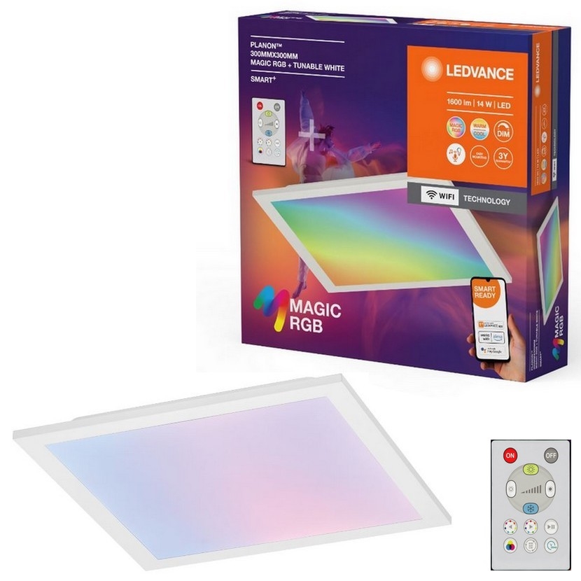 Ledvance - Plafón LED RGBW regulable SMART+ MAGIC LED/14W/230V 2700-6500K Wi-Fi + control remoto