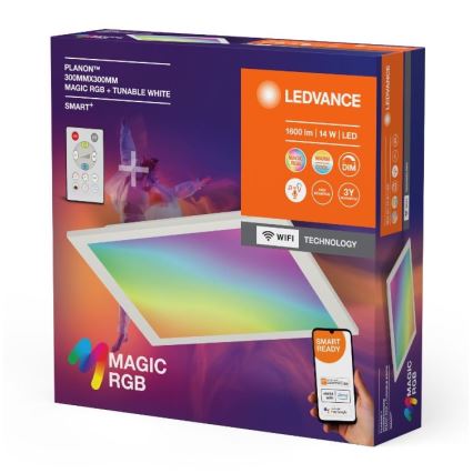 Ledvance - Plafón LED RGBW regulable SMART+ MAGIC LED/14W/230V 2700-6500K Wi-Fi + control remoto