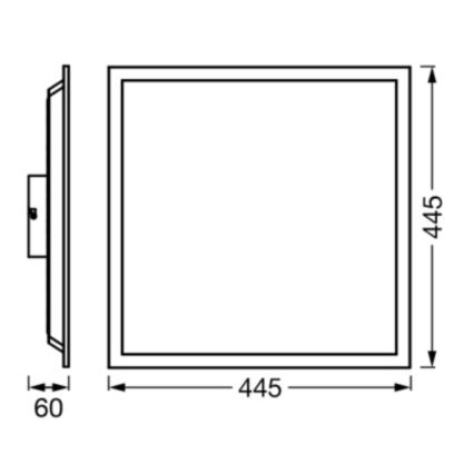 Ledvance - Plafón LED RGBW regulable SMART+ MAGIC LED/24W/230V 2700-6500K Wi-Fi + control remoto