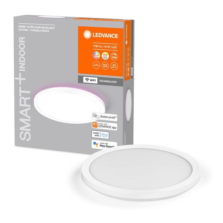 Ledvance - Plafón LED RGBW regulable SMART+ ORBIS LED/19W/230V 2700-6500K Wi-Fi