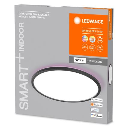 Ledvance - Plafón LED RGBW regulable SMART+ ORBIS LED/25W/230V 2700-6500K Wi-Fi