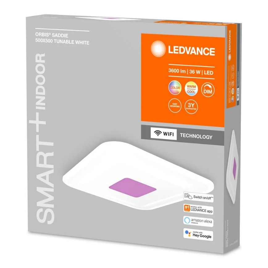 Ledvance - Plafón LED RGBW regulable SMART+ ORBIS LED/32W/230V Wi-Fi