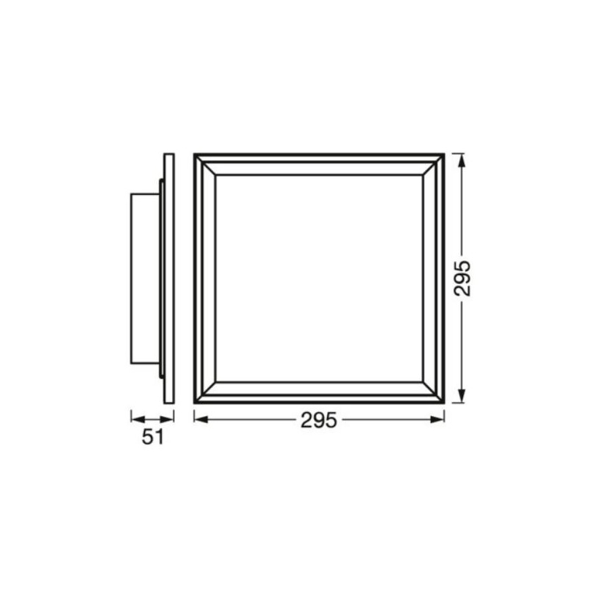 Ledvance - Plafón LED RGBW regulable SMART+ PLANON LED/18W/230V 2700-6500K Wi-Fi
