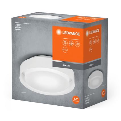 Ledvance - Plafón ORBIS MADRID 2xE27/10W/230V blanco