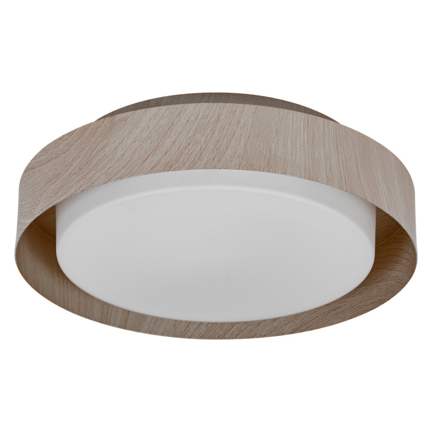 Ledvance - Plafón ORBIS MADRID 2xE27/10W/230V madera