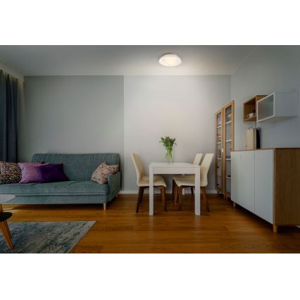 Ledvance - Plafón ORBIS MILAN 2xE27/10W/230V blanco