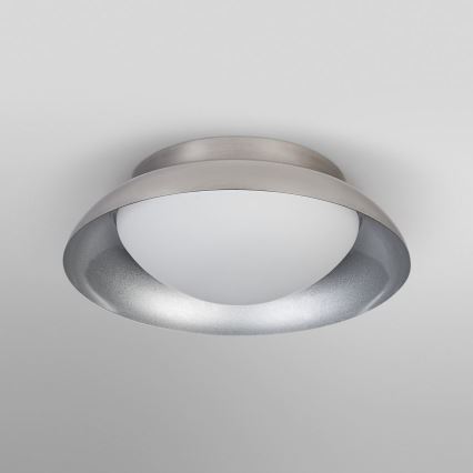 Ledvance - Plafón ORBIS MILAN 2xE27/10W/230V plata