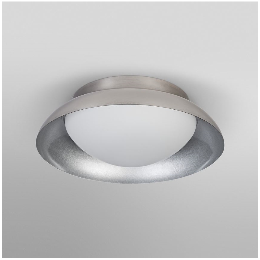 Ledvance - Plafón ORBIS MILAN 2xE27/10W/230V plata