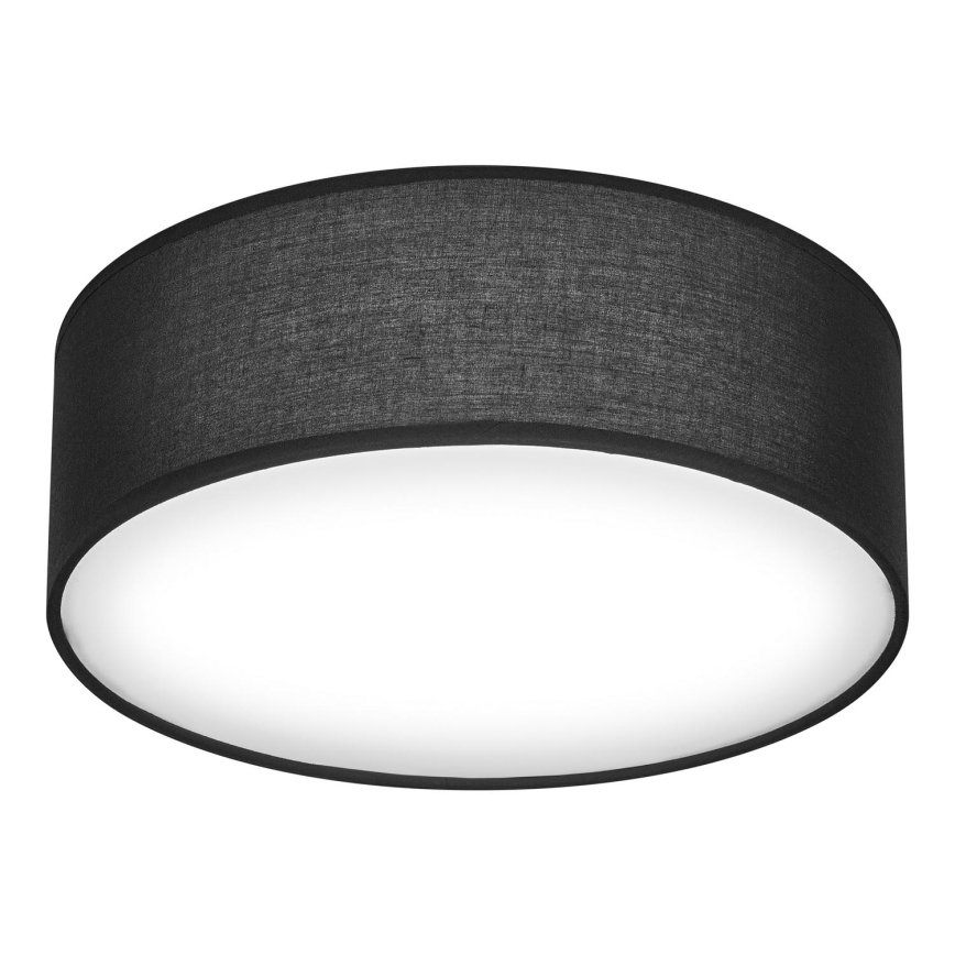 Ledvance - Plafón ORBIS PARÍS 1xE27/25W/230V negro