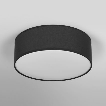 Ledvance - Plafón ORBIS PARÍS 1xE27/25W/230V negro