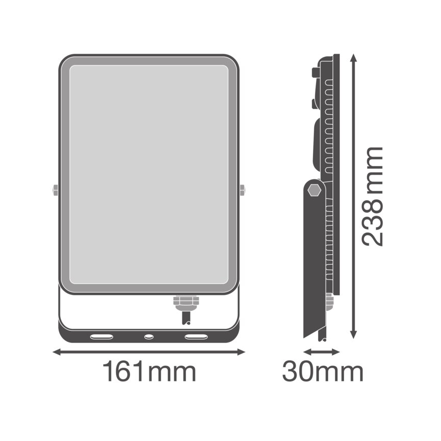 Ledvance - Proyector LED de pared para exterior FLOODLIGHT LED/50W/230V IP65