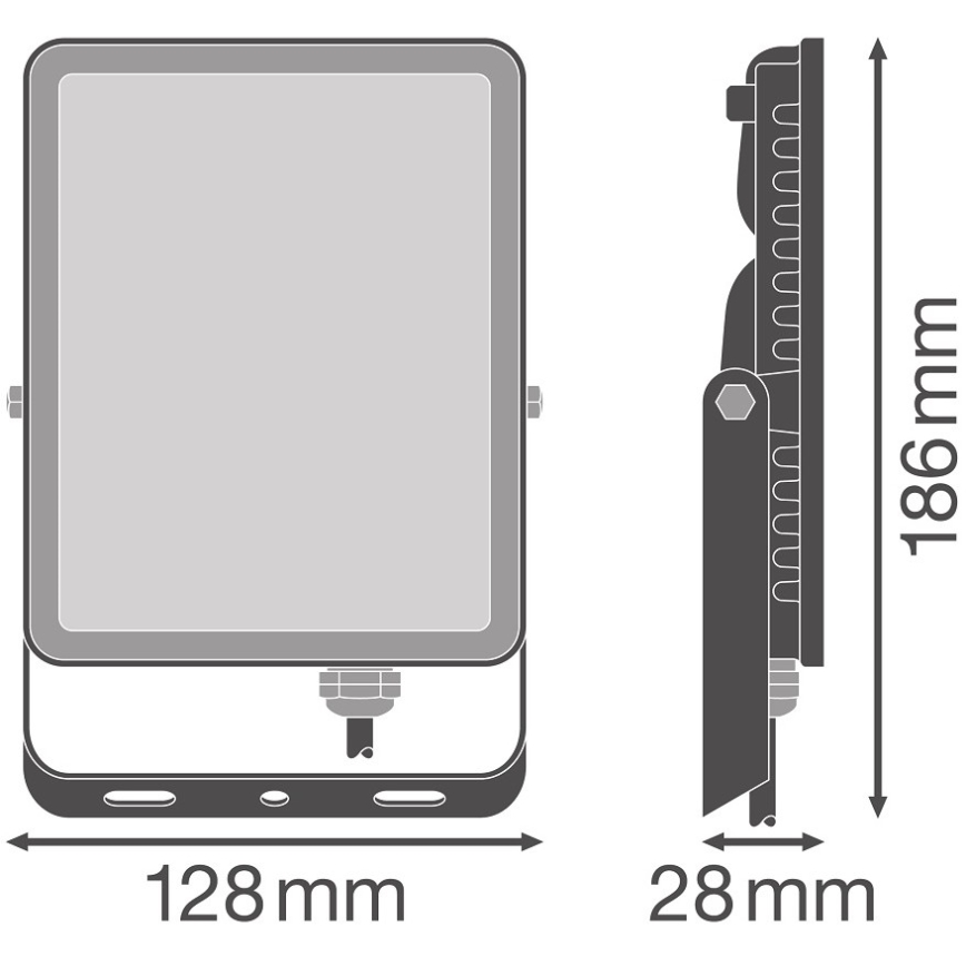 Ledvance - Proyector LED de pared para exteriores FLOODLIGHT LED/30W/230V 4000K IP65
