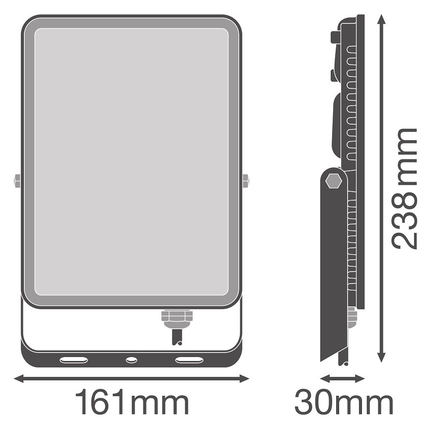 Ledvance - Proyector LED de pared para exteriores FLOODLIGHT LED/50W/230V 6500K IP65