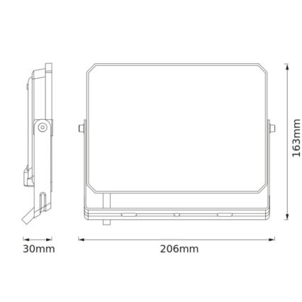 Ledvance - Proyector LED FLOODLIGHT LED/50W/230V 4000K IP65
