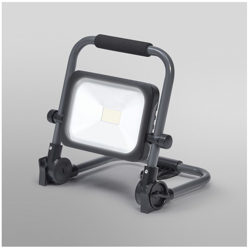 Ledvance - Proyector LED recargable para exterior regulable WORKLIGHT BATTERY LED/20W/5V 2200 mAh IP54