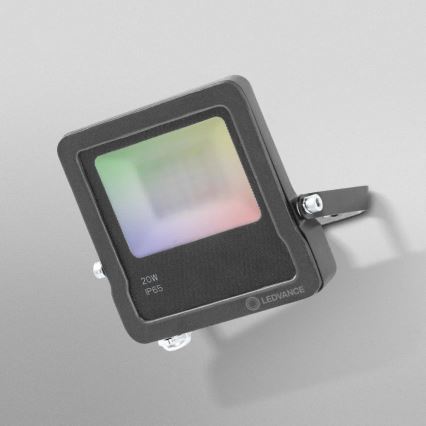 Ledvance - Proyector LED RGBW FLOODLIGHT 20W/230V 3000K IP65 Wi-Fi + mando a distancia