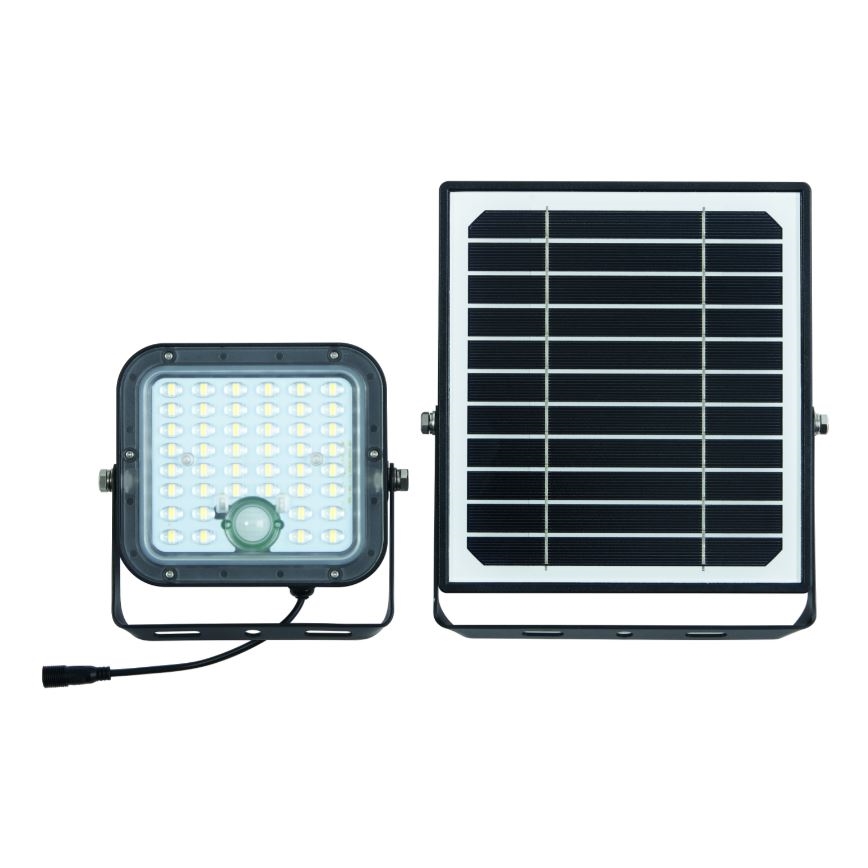 Ledvance - LED Proyector solar regulable con sensor de movimiento y crepuscular FLOOD SPLIT LED/10W/3,2V 5000 mAh IP65 + control remoto
