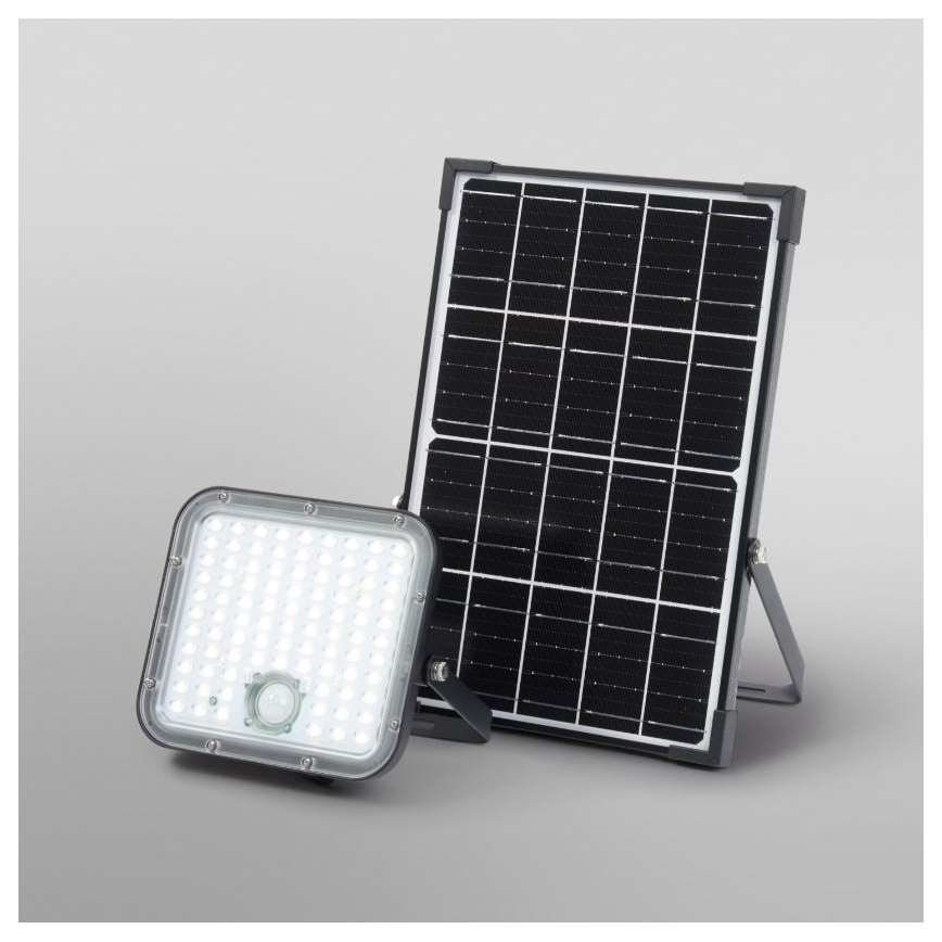 Ledvance - LED Proyector solar regulable con sensor FLOOD SPLIT LED/30W/6,4V 5000 mAh IP65 + control remoto