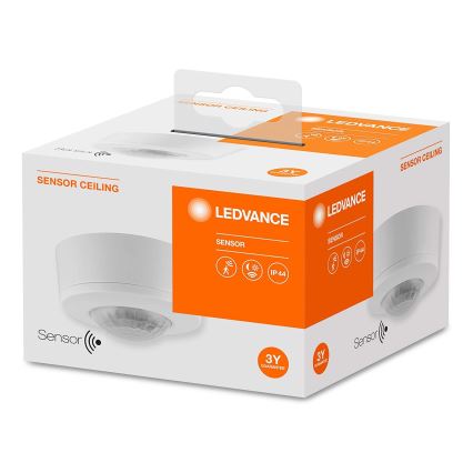 Ledvance - Sensor de movimiento por infrarrojos 230V IP44 blanco