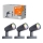 Ledvance - SET 3x LED RGBW Lámpara de exterior SMART + SPOT 3xLED/4,5W/230V IP65 Wi-Fi