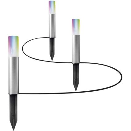 Ledvance - SET de extensión 3x LED RGBW Lámpara de exterior SMART 3xLED/1,9W/230V Wi-Fi