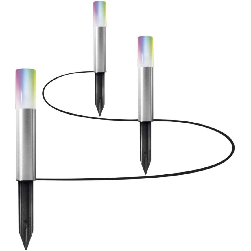 Ledvance - SET de extensión 3x LED RGBW Lámpara de exterior SMART 3xLED/1,9W/230V Wi-Fi