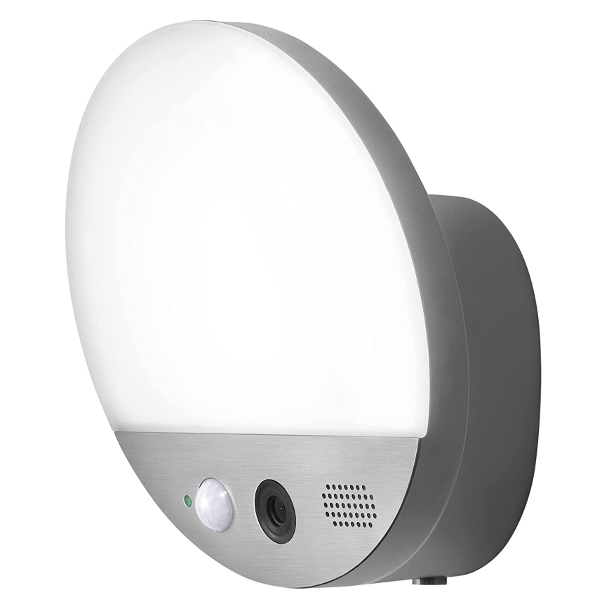Ledvance - Lámpara de pared LED exterior con sensor y cámara SMART+ LED/15W/230V Wi-Fi IP44