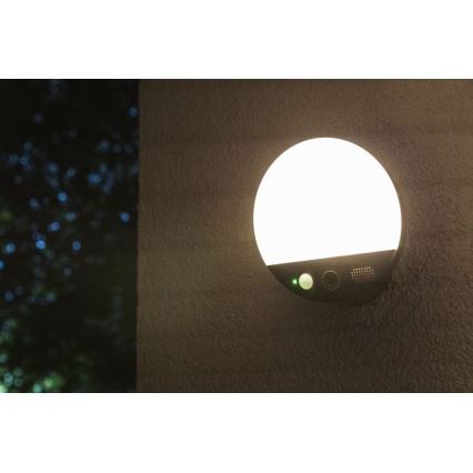 Ledvance - Lámpara de pared LED exterior con sensor y cámara SMART+ LED/15W/230V Wi-Fi IP44