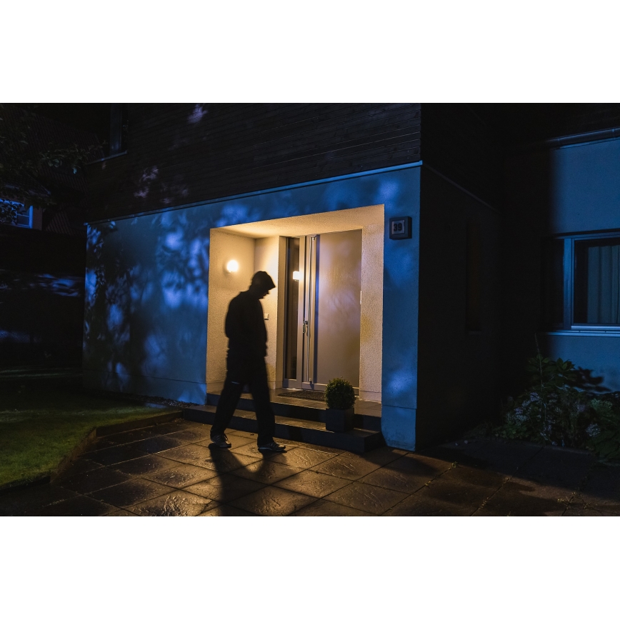 Ledvance - Lámpara de pared LED exterior con sensor y cámara SMART+ LED/15W/230V Wi-Fi IP44