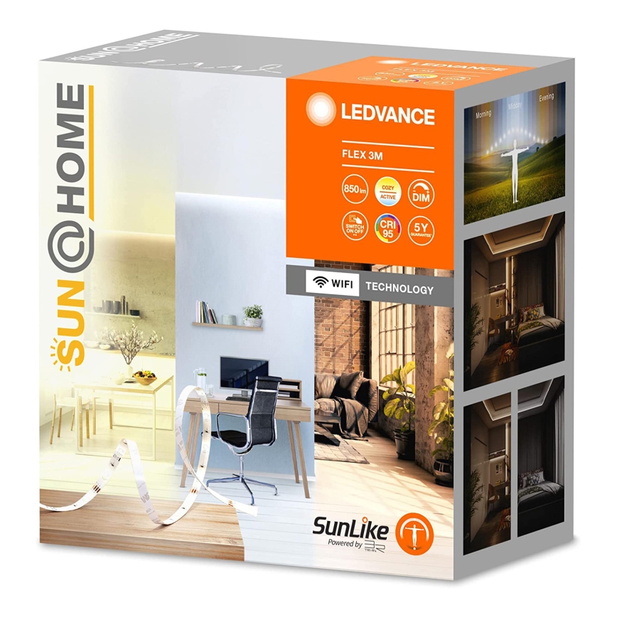 Ledvance - Tira LED regulable SUN@HOME FLEX 3m LED/13,5W/230V 2200-5000K Wi-Fi CRI 95