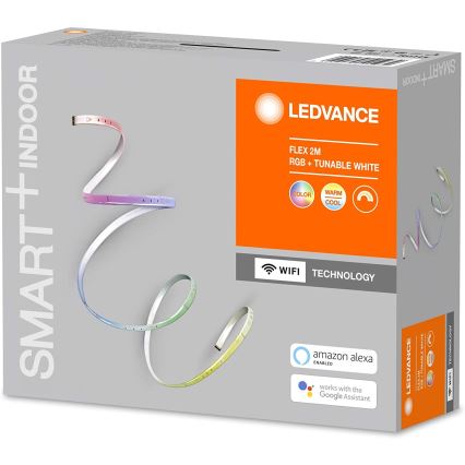 Ledvance - Tira LED RGB+TW regulable SMART+ FLEX 2m LED/8,5W/230V Wi-Fi