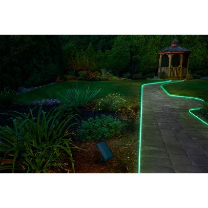 Ledvance - Tira solar LED RGB regulable FLEX MAGIC 3m LED/1,2W/5V + mando a distancia