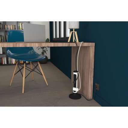 Legrand 049410 - Columna de enchufes 230V/16A, 4x2P+T 2m