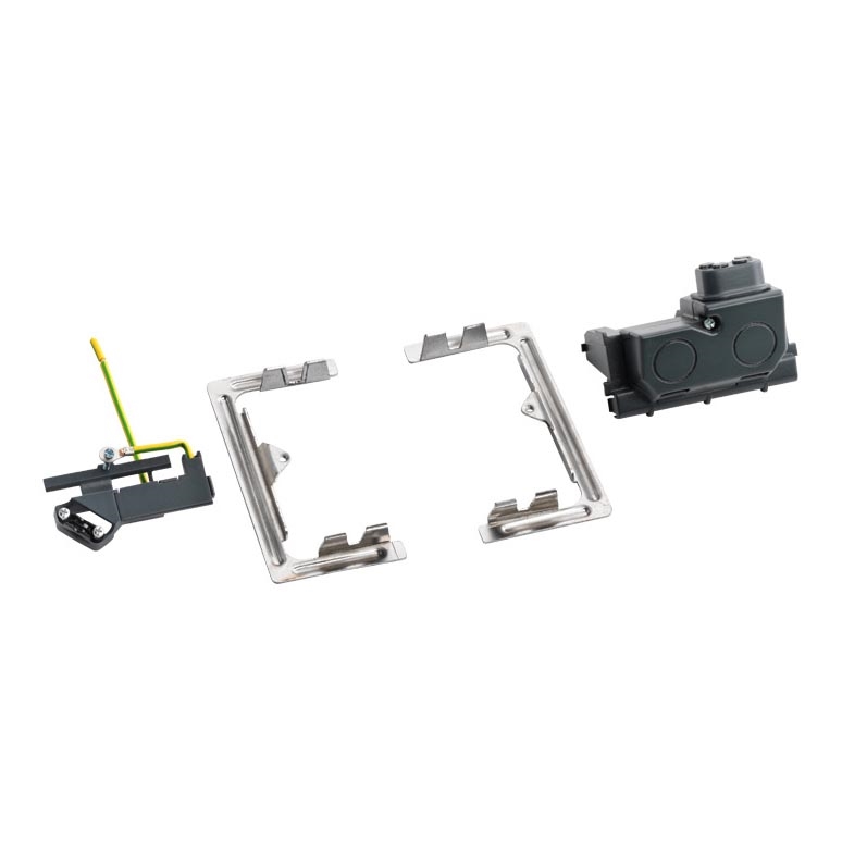 Legrand 54006 - Set de instalación POP-UP 4 módulos