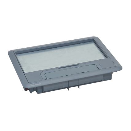 LEGRAND - Caja de suelo para concreto 12 módulos (6 dispositivos 45x45)