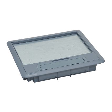 LEGRAND - Caja de suelo para concreto 18 módulos (9 dispositivos 45x45)