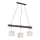 Leuchten Direkt 11238-79 - Lámpara colgante BARK 3xE27/40W/230V madera