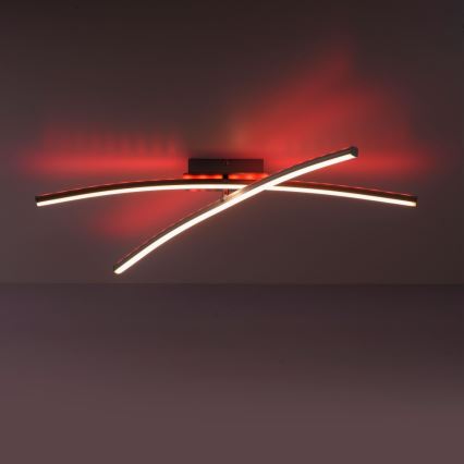 Leuchten Direkt 11255-55 - Lámpara de araña LED RGB regulable ALINA 2xLED/8,1W/230V 2700-5000K + mando a distancia